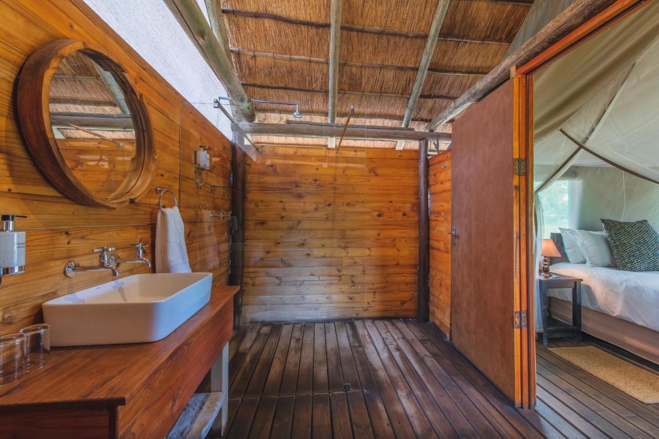 Shindzela Tented Camp ティムババティ野生保護区 エクステリア 写真